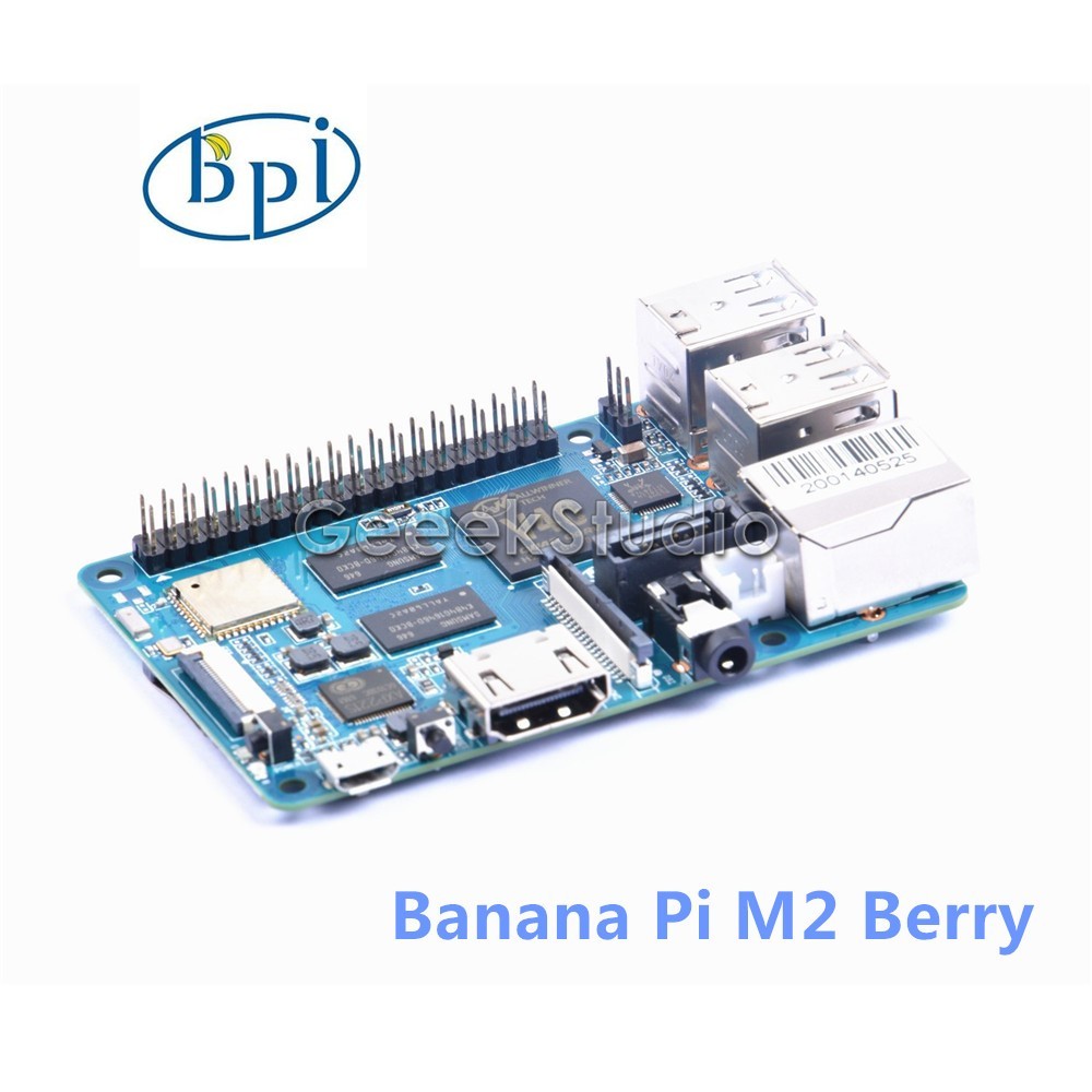BPI-M2 Banana Pi M2 Berry A7 CPU Quad Core 1G DDR Single-Board Computer