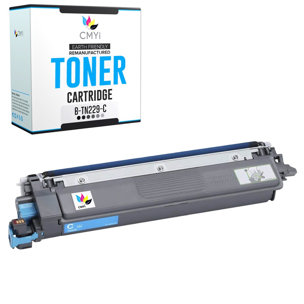 CMYi 1PK Compatible TN229 Cyan Toner Cartridge fits Brother HL-L3295CDW L3300CDW