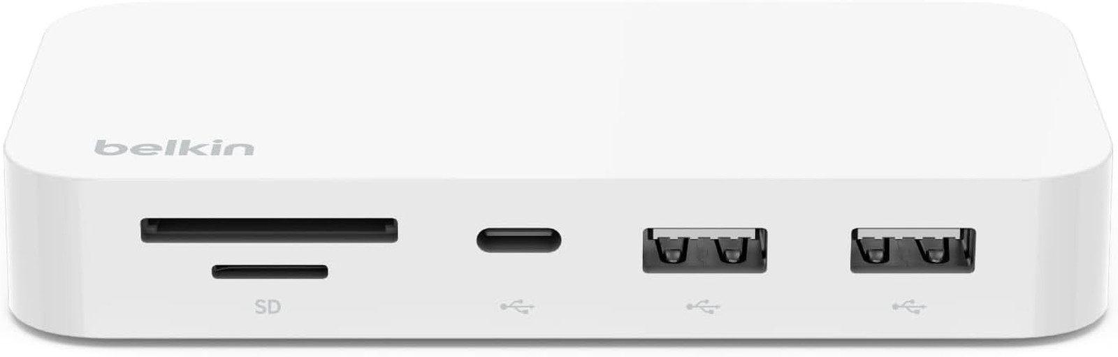 USB-C 6-In-1 Multiport Hub with Mount, USB-C Docking Station with Microsd Card R