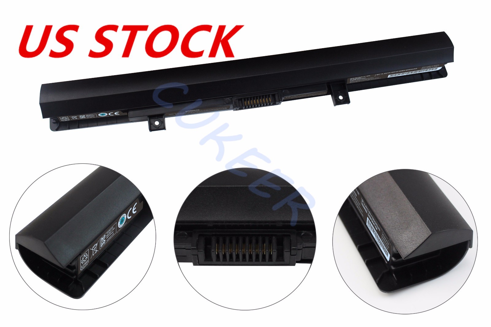 Original Toshiba Battery Satellite PA5185U-1BRS PA5186U-1BRS PA5184U-1BRS C55D-B