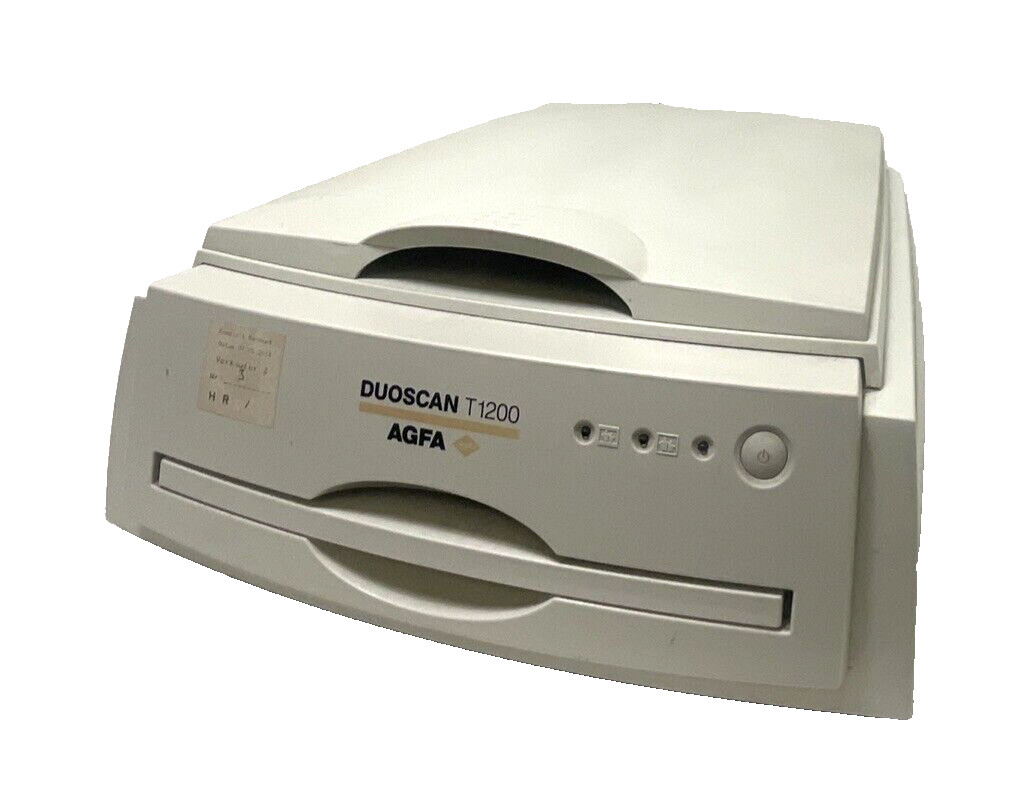 Agfa Duoscan T1200 CCD flatbed scanner for transmitted and incident light scanner scan