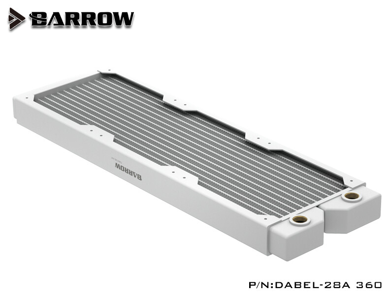 Barrow Dabel 120mm 240mm 360mm 480mm Red Copper Radiator 28mm for Water Cooling 