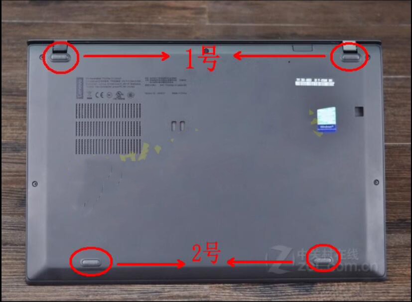 For Thinkpad X1 Carbon 5th 6th Bottom Shell Floor Mat Thinkpad X1C 2017 2018