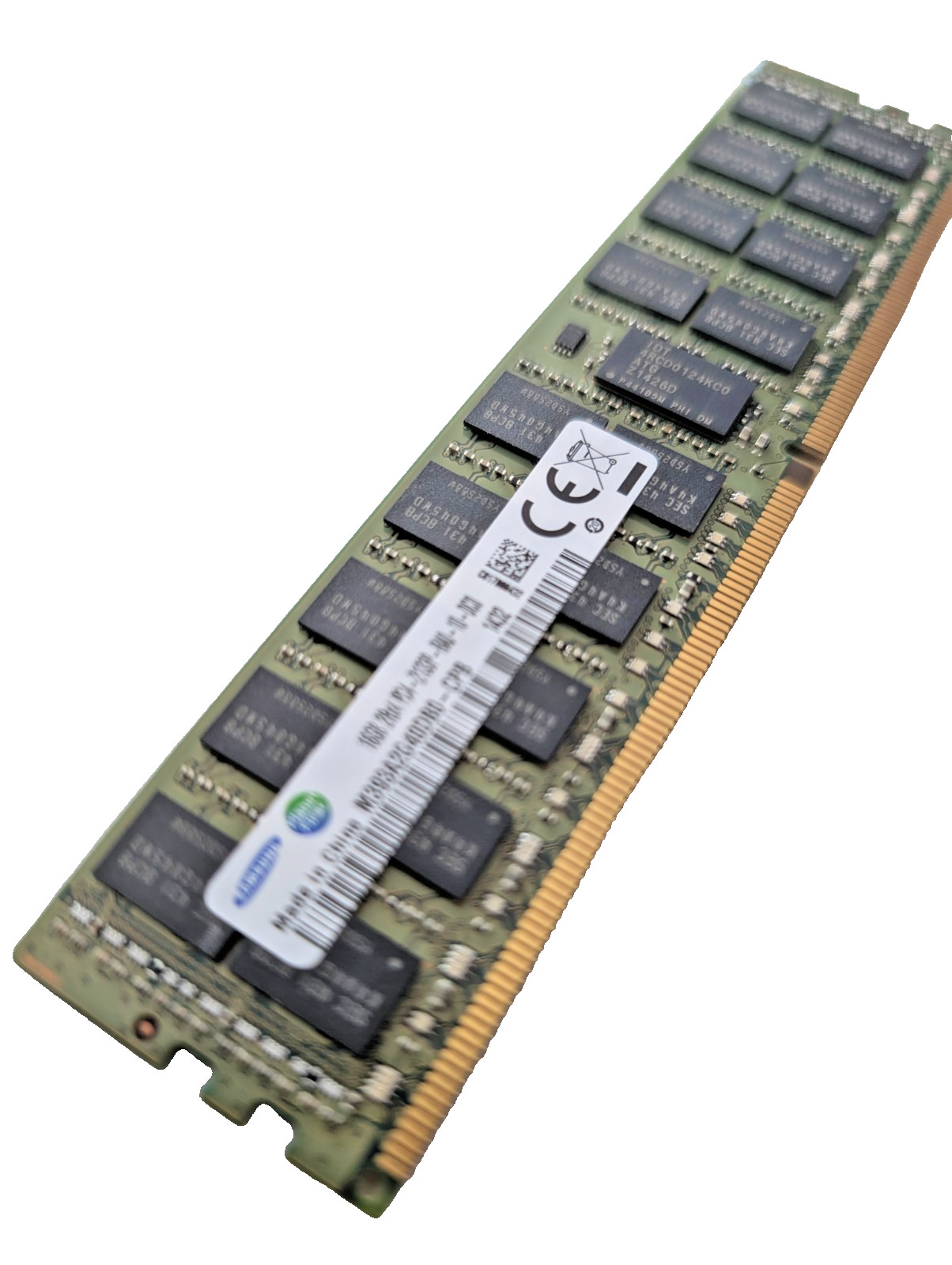 Samsung 16GB DDR4 2133MHz PC4-17000 ECC REG Server RAM RDIMM 2Rx4 288-Pin Memory