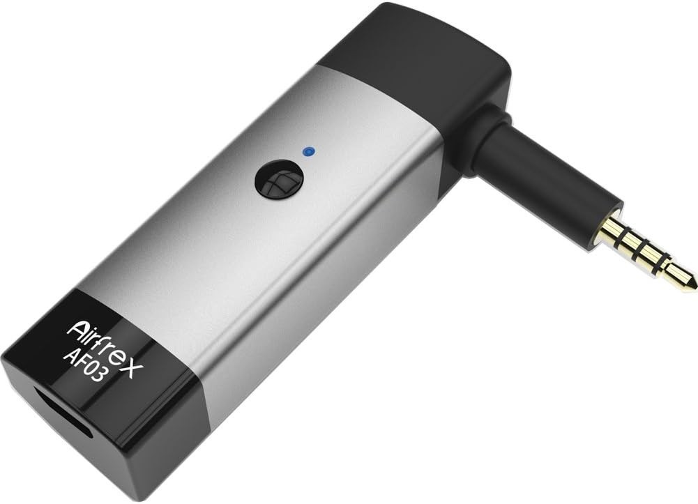 Airfrex Bluetooth Adapter for Bose QuietComfort3 (QC3) Headphone