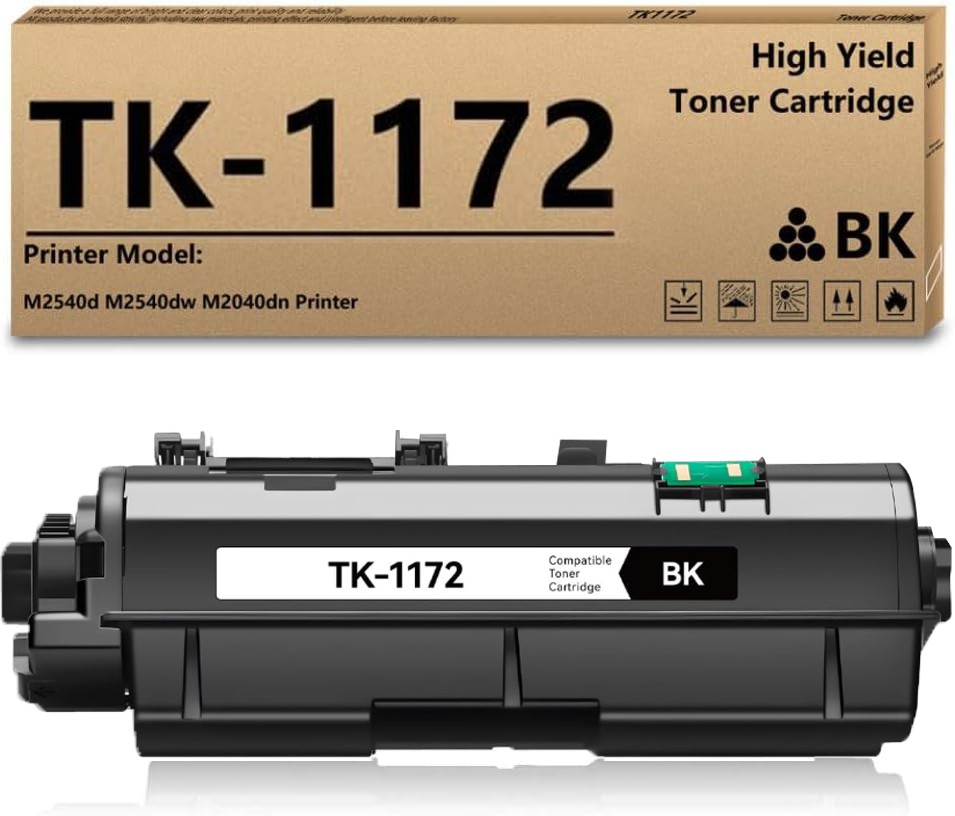Compatible Kyocera TK-1172 Black Toner for M2040dn, M2540d, M2540dw, M2640idw