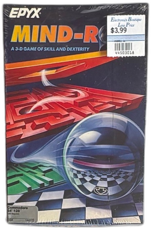 Epyx Mind-roll Commodore 64 128 Sealed Big Box PC Game Vintage 1988