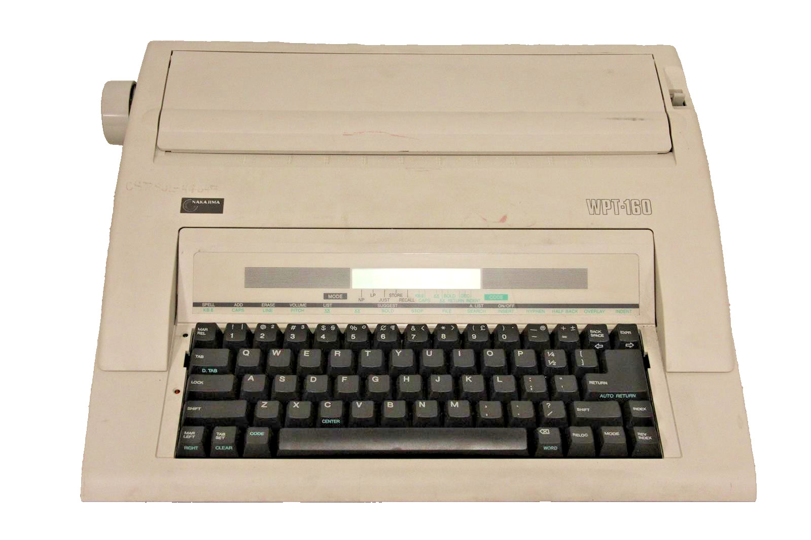 NAKAJIMA ALL CO. LTD WPT-160 Electronic Typewriter