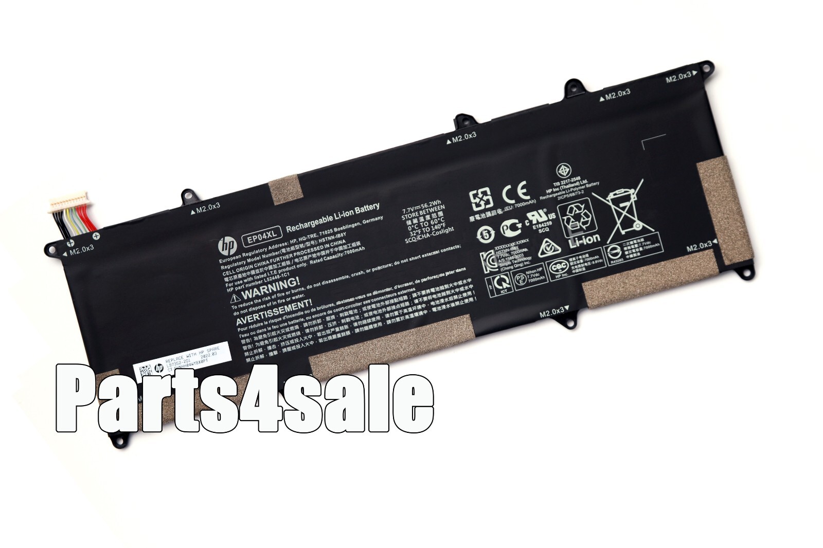 New Genuine EP04XL Battery for HP Elite Dragonfly G1 G2 HSTNN-DB9J HSTNN-IB8Y