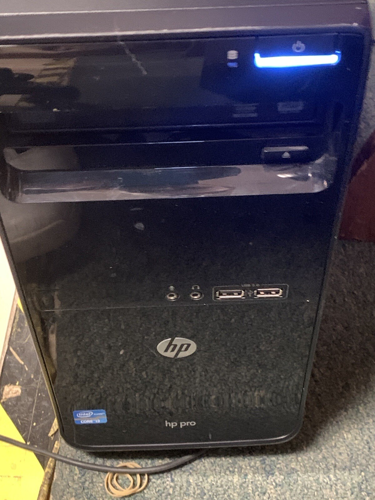 HP Pro 3500 Series MT Desktop PC Win 7 Core i3-3240 @ 3.40GHz 3gb  RAM 500GB HDD