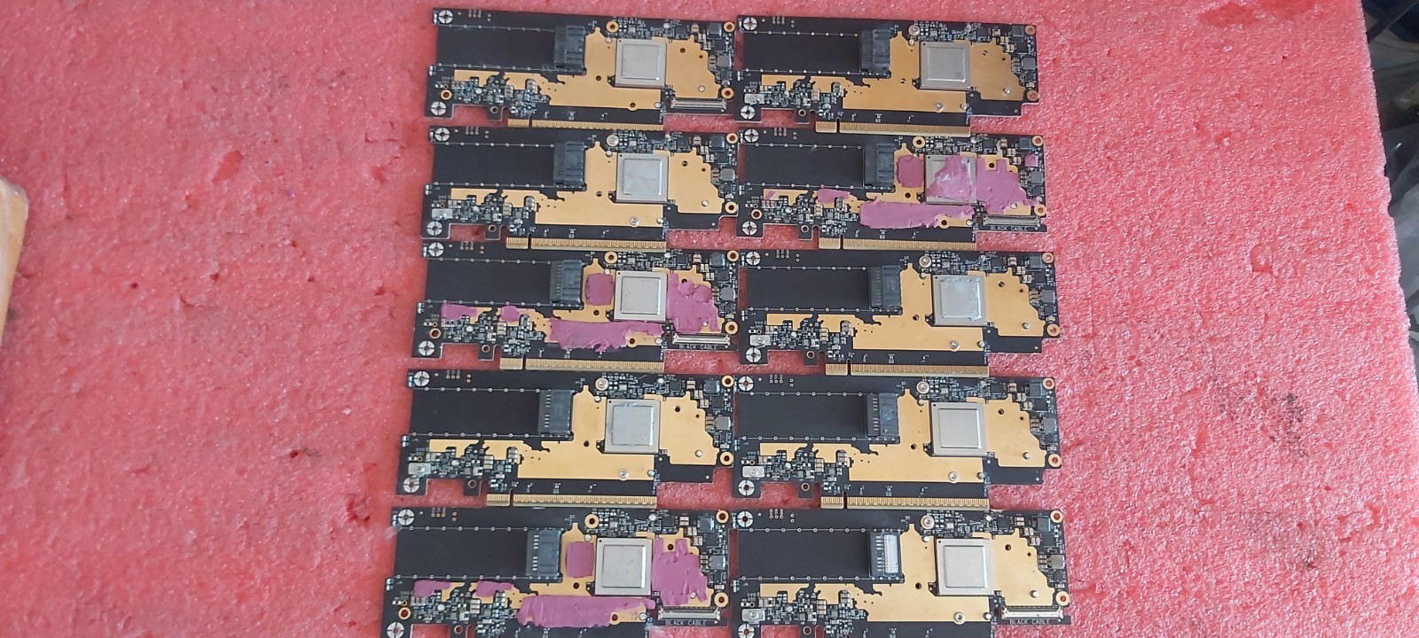 NVidia ConnectX-7 IB NDR200 MCX75310AAS-HEAT Adapter CX75310AA Lot of 10 UPSD-2