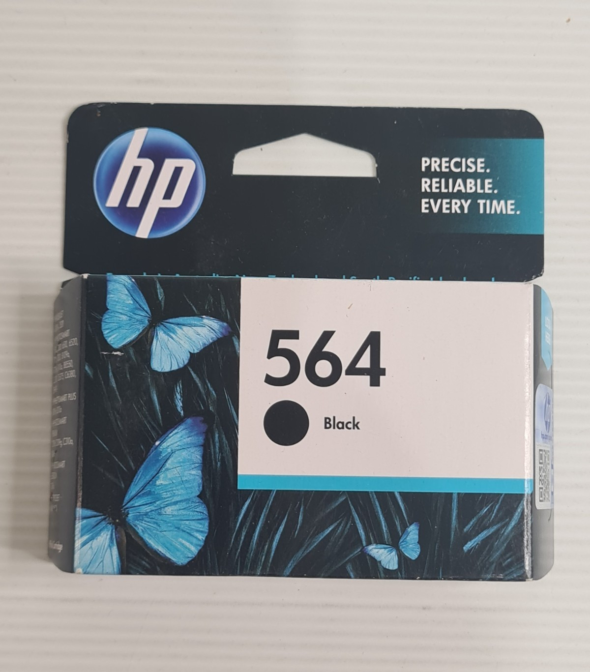 1X Genuine HP 564 Black Ink Cartridge CB316WA OEM Original