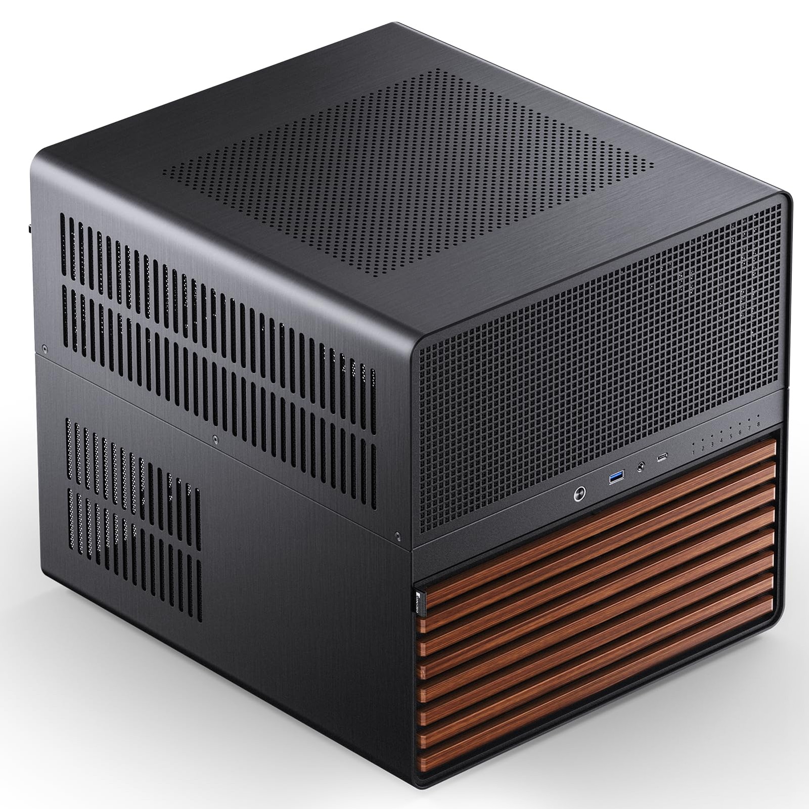 JONSBO N5 NAS Pc Case, E-ATX,12HDD+4SSD Drive Bay GPU HP Host, Supports Max. ...