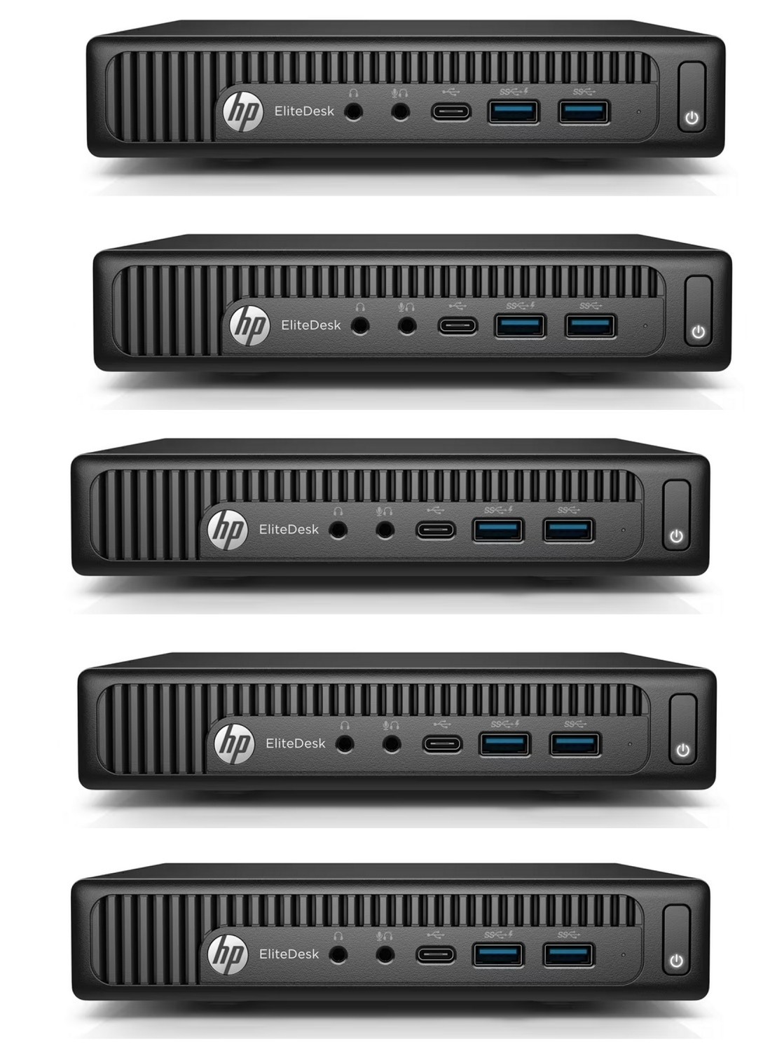 Lot of 5 HP EliteDesk 800 G2 Micro Computer Core i5 8GB RAM 128GB SSD Windows 11