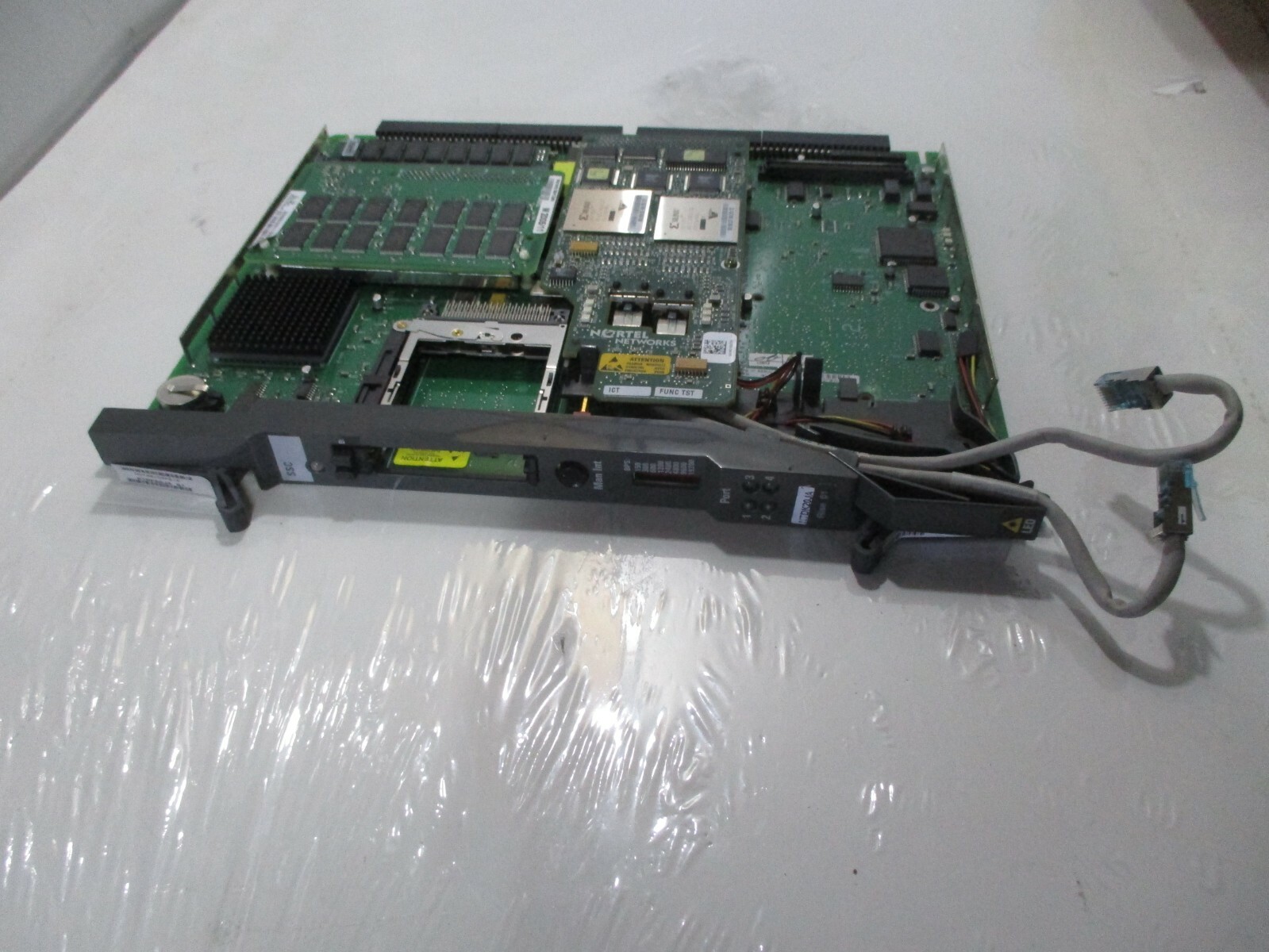 Nortel Meridian NTDK20JA RLSE 01 SSC 4 Port Controller Card w/  NTM410AF REL:10