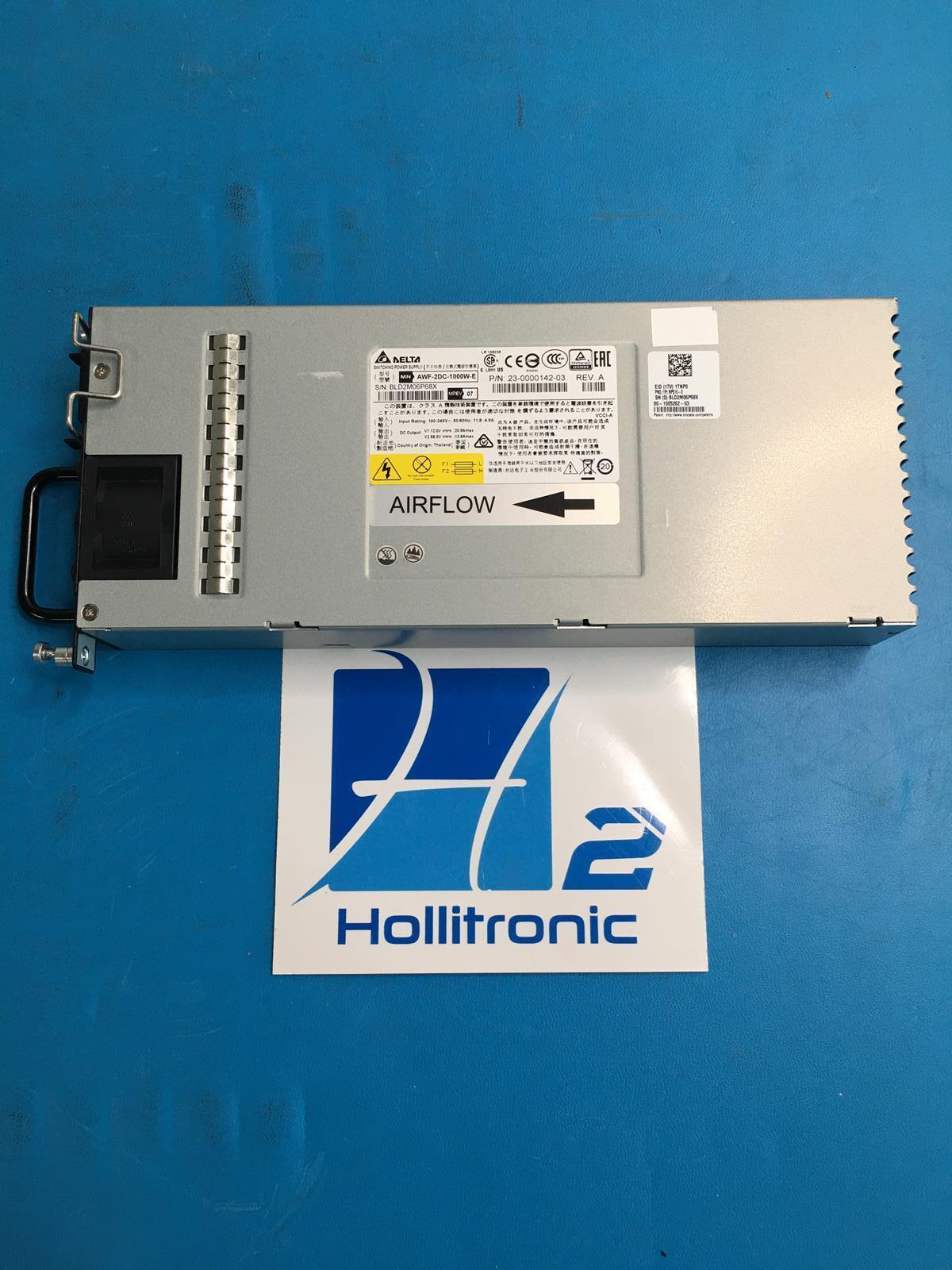 BROCADE RPS16-E POWER SUPPLY AWF-2DC-1000W-E