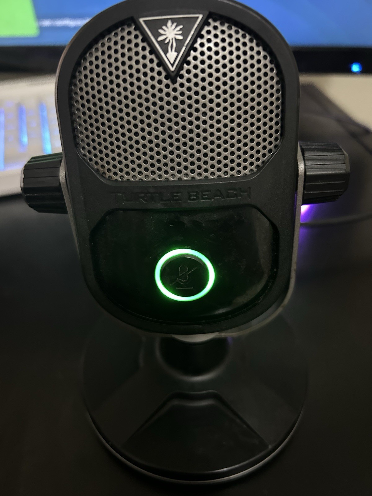 Turtle Beach Stream Mic USB Cardioid Black Mute/Volume for Xbox One PS4 PC