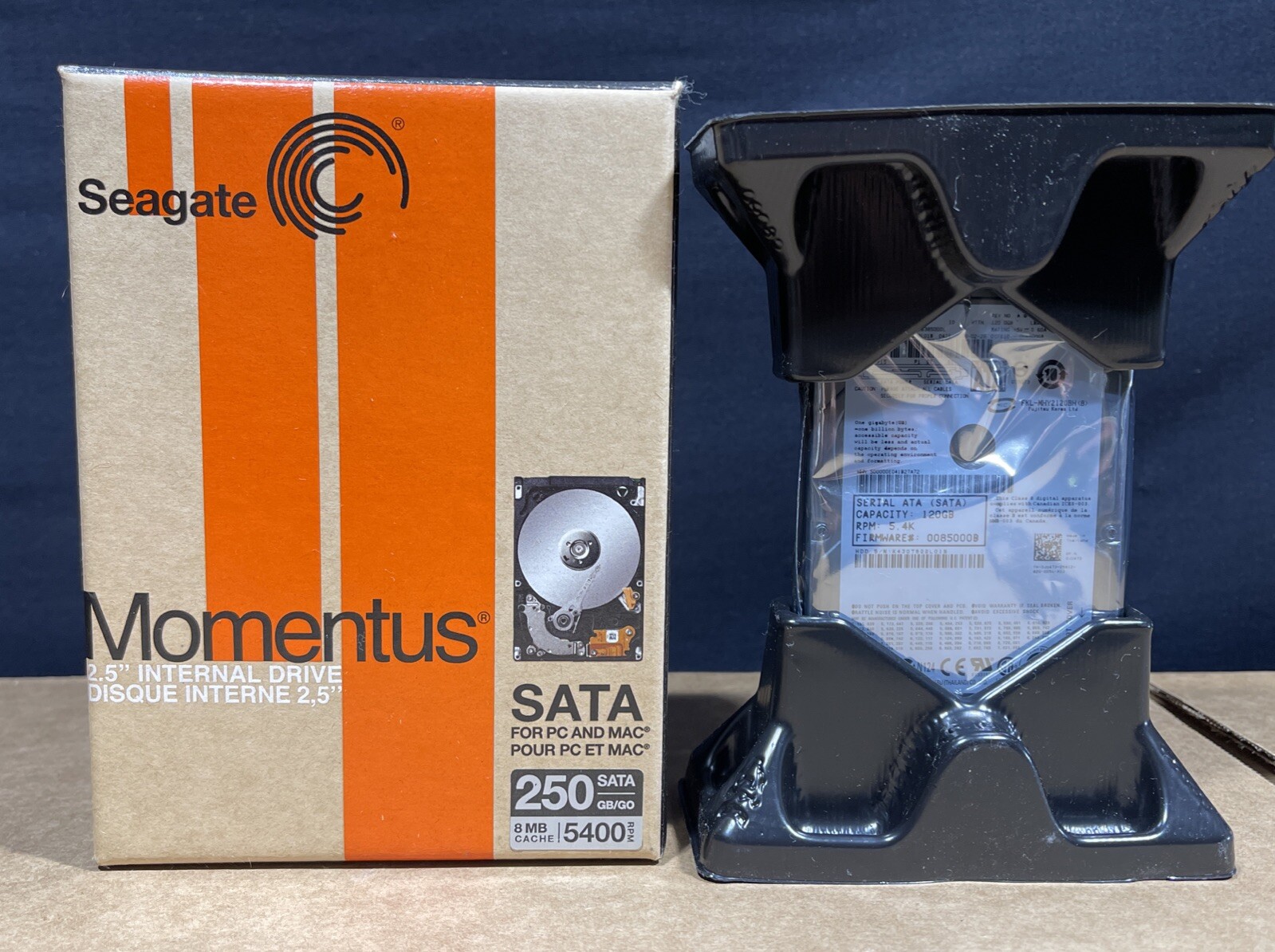 Seagate 250 GB SATA 5400 RPM Momentus ST90250N1A1AS-RK Internal HARD DRIVE