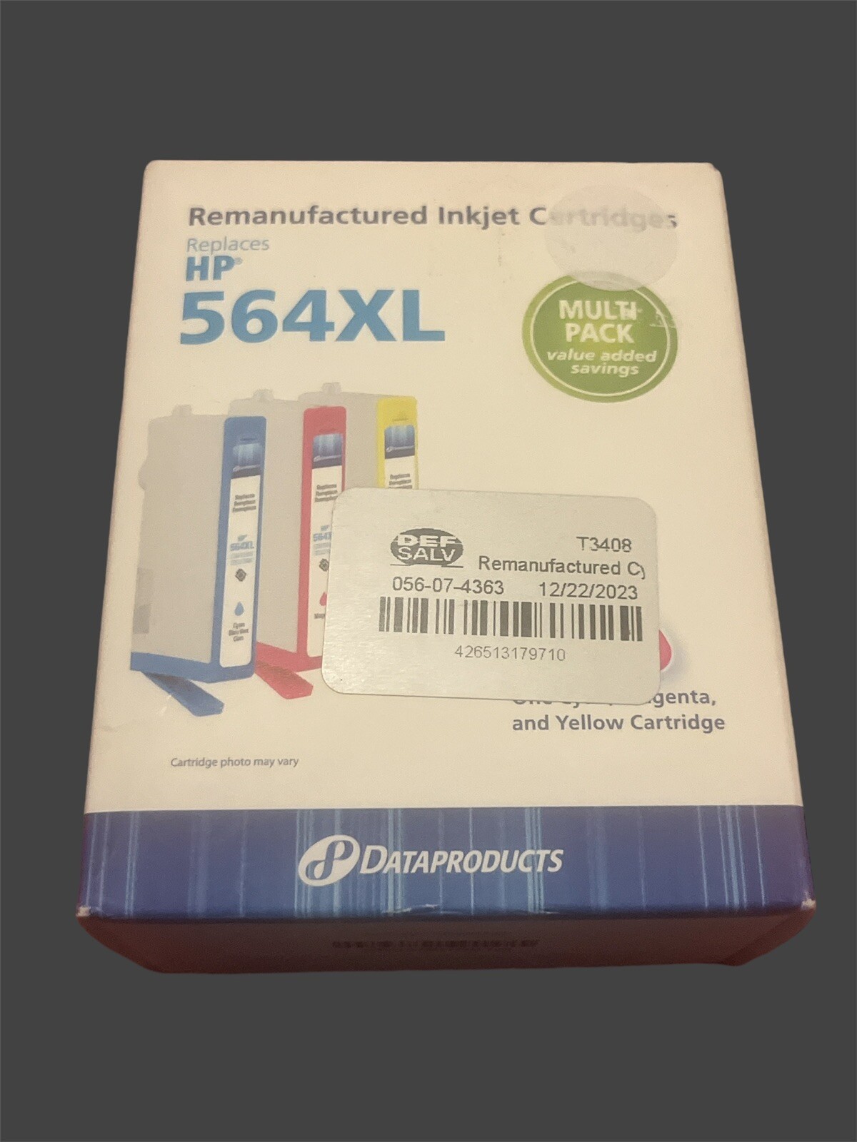 New DataProducts HP 564XL High Yield Color Ink Printer Cartridge