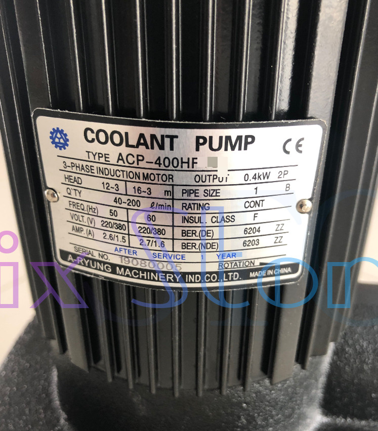 QTY:1 Electric cooling pump ACP-400HF28-L ACP400HF28-L
