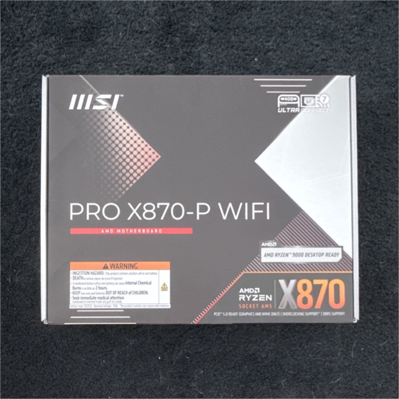 MSI PRO X870-P WIFI ATX Motherboard AMD AM5 DDR5 4-DIMM Slots (NEW)