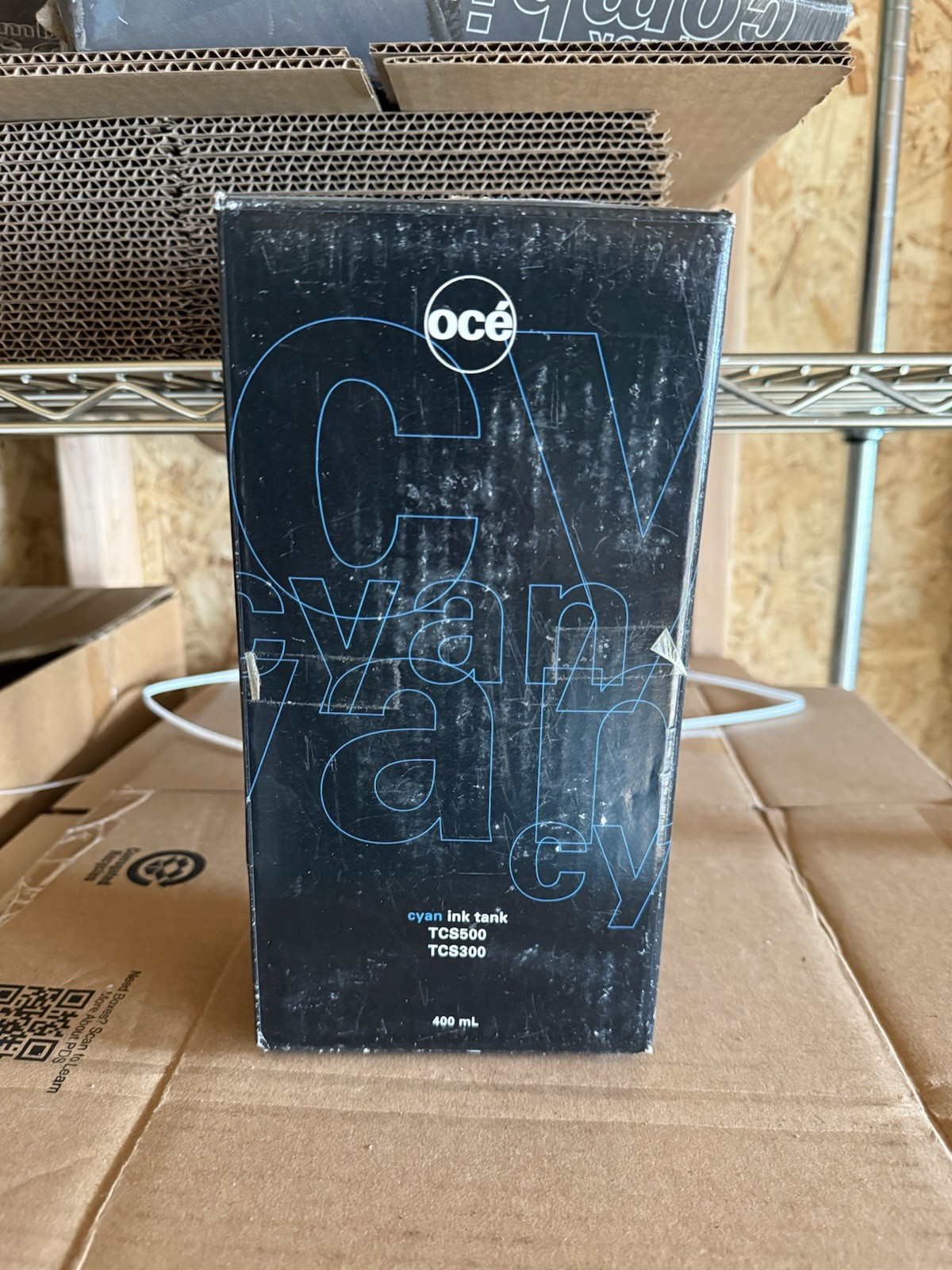 Genuine Oce 1060019424 Cyan Ink Tank TCS 500