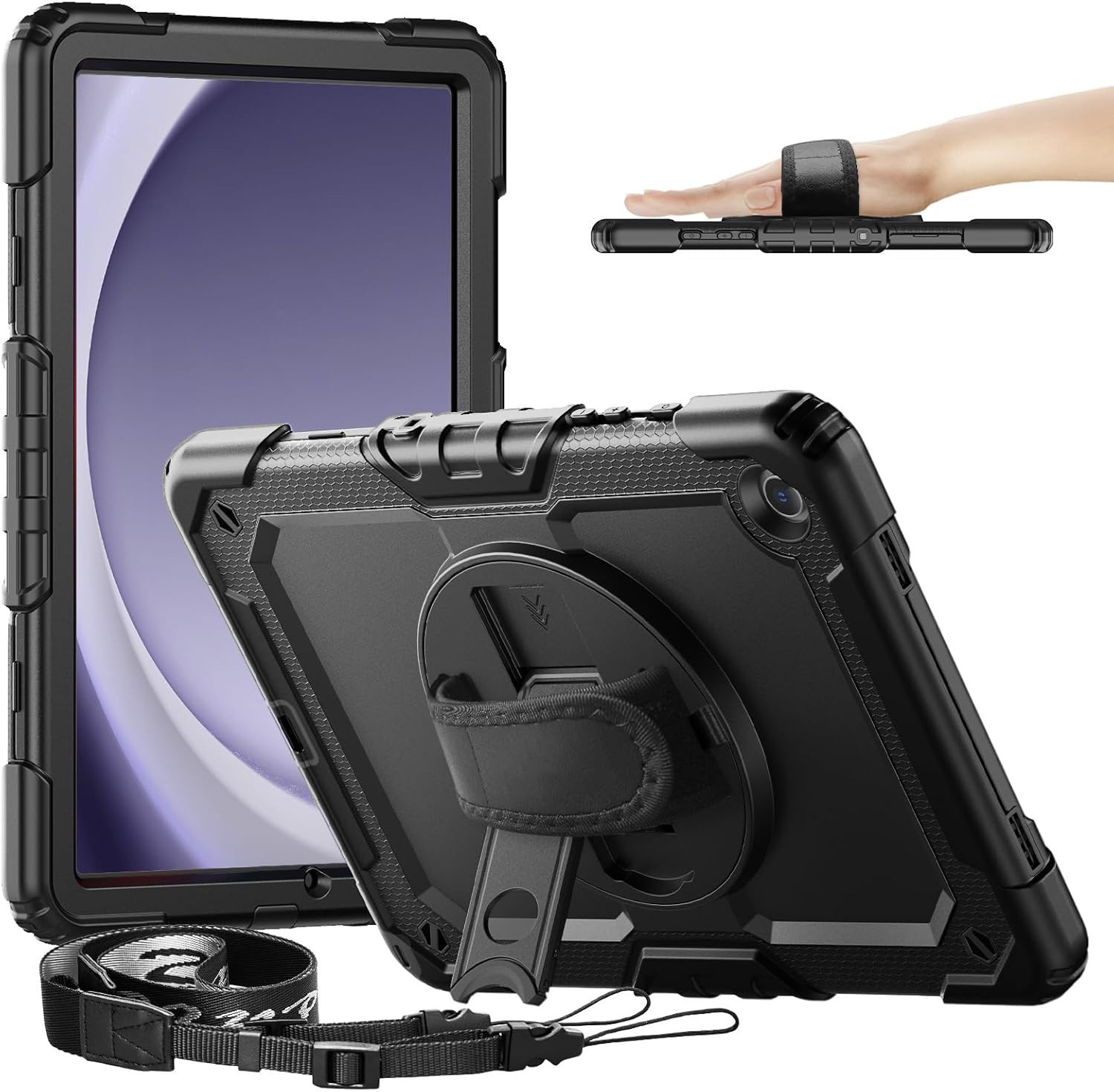 Rotating Case For Samsung Galaxy Tab A9 Plus/Tab A9+ 5G 11" Cover Kickstand