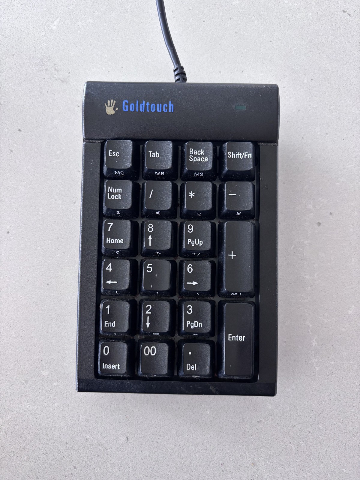Wired USB Numeric Keypad (Numpad) - Vintage/Old School Design