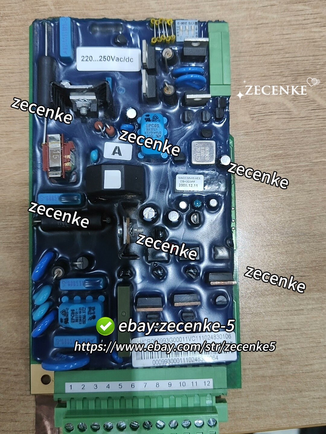1PC USED 1VCR000882 1VCR017053G0006 Contactor power supply board BY DHL OR FEDEX
