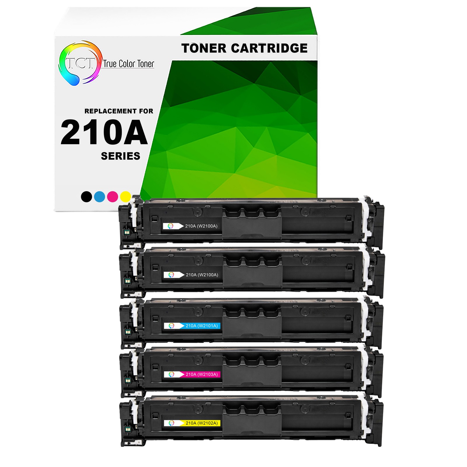 5PK TCT Premium 210A BCYM for Compatible HP 4201dn 4201dw Toner Cartridge
