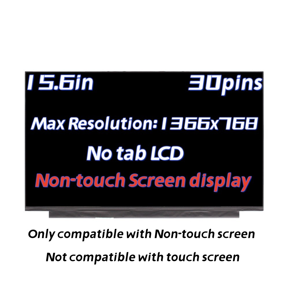 15.6'' For HP 15-DY2792WM 30 Pins HD Screen Replacement LCD LED Display Panel