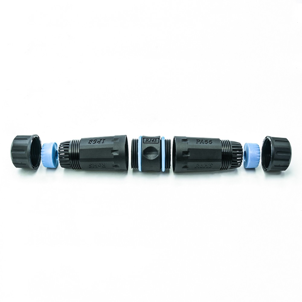 10 Pack of CAT6 Shielded RJ45 Outdoor Waterproof Inline Coupler