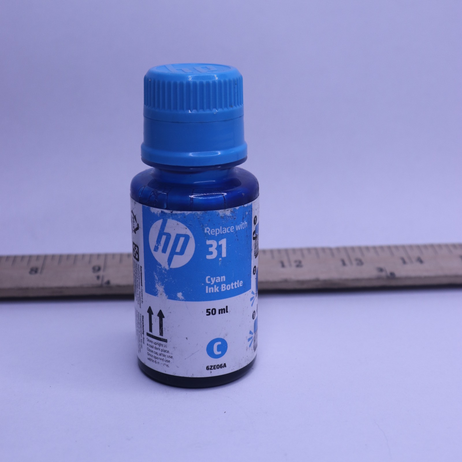 HP Yield Ink Cartridge Refill Cyan 50mL