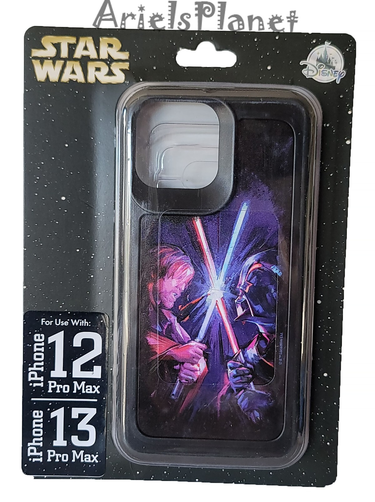 Disney Parks Star Wars Obi Wan Darth Vader iPhone 12 Pro Max 13 Pro Max Cover