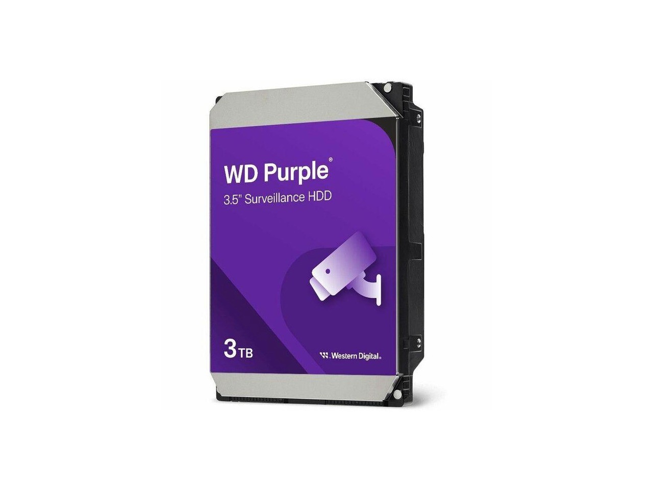 WD Purple WD34PURZ 3 TB Hard Drive - 3.5" Internal - SATA - Conventional Magneti