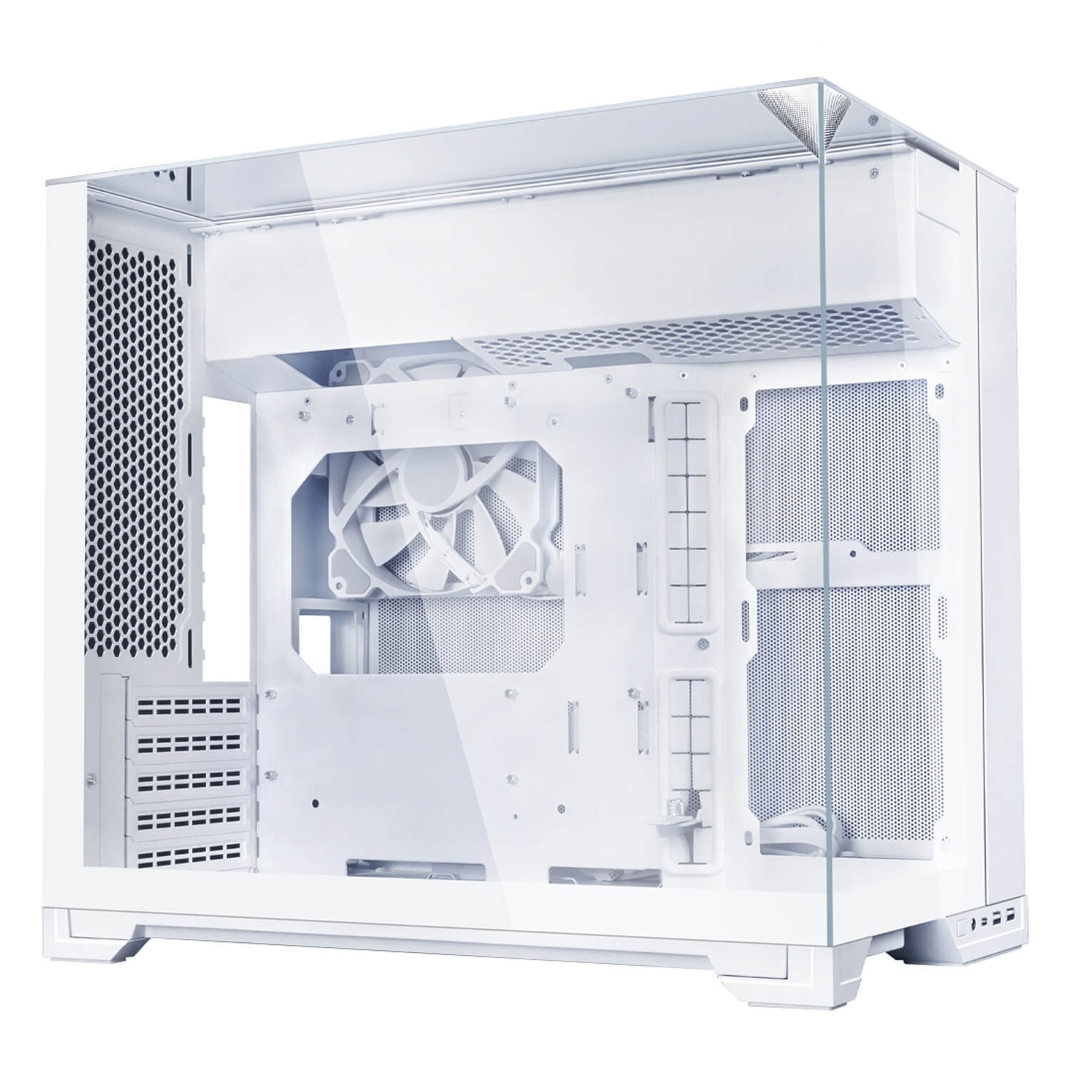 Lian Li O11 Vision-M White PC Gaming Case 3-Sided Tempered Glass 360mm AIO