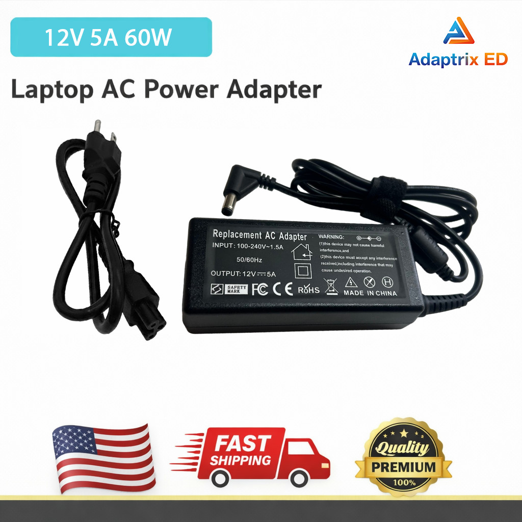 For HP 25es 25" LCD Computer Monitor Power Supply AC Adapter Charger T3M82AA#ABA
