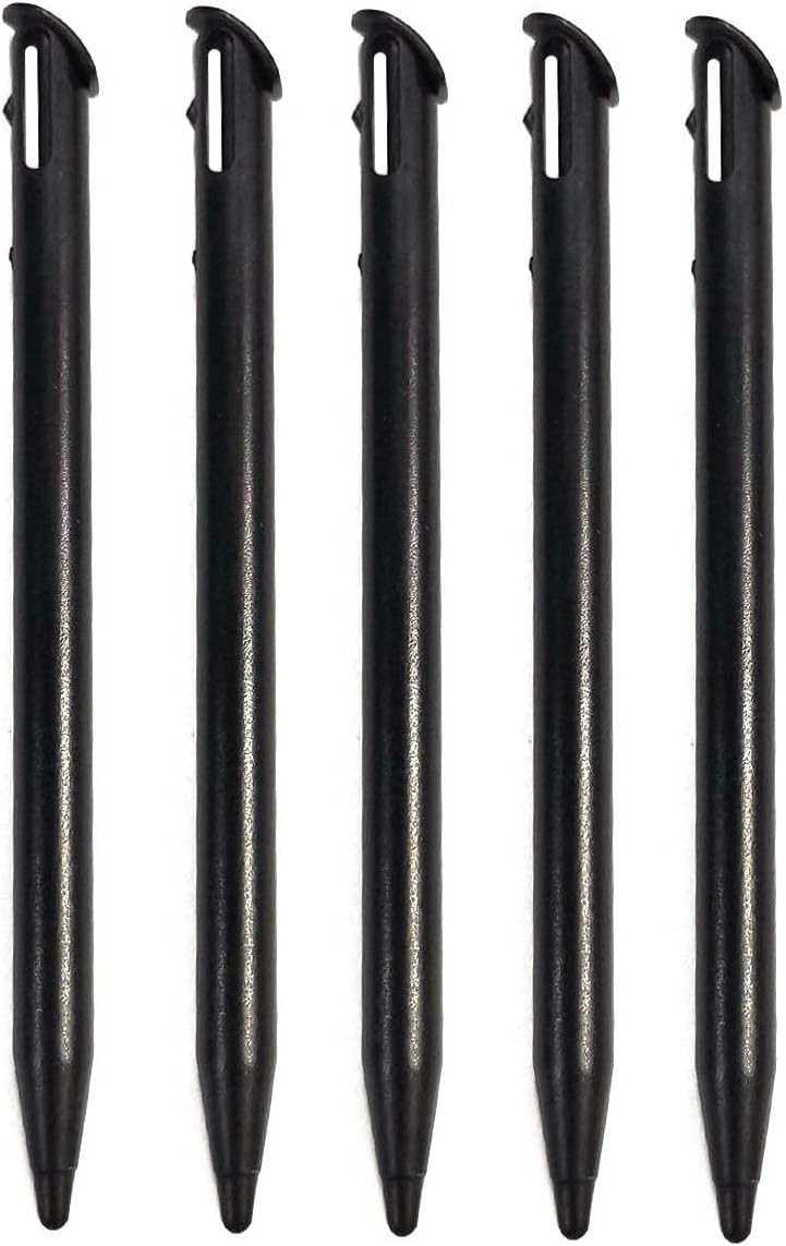 5 Pack Stylus Pens Compatible with New 3DS XL 2015 Replacement Plastic Touch Scr