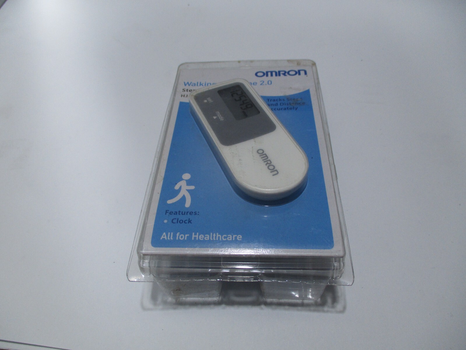 OMRON HJ-320-E Walking Style 2.0 Exercise Step Counter Sensor Pro Activity