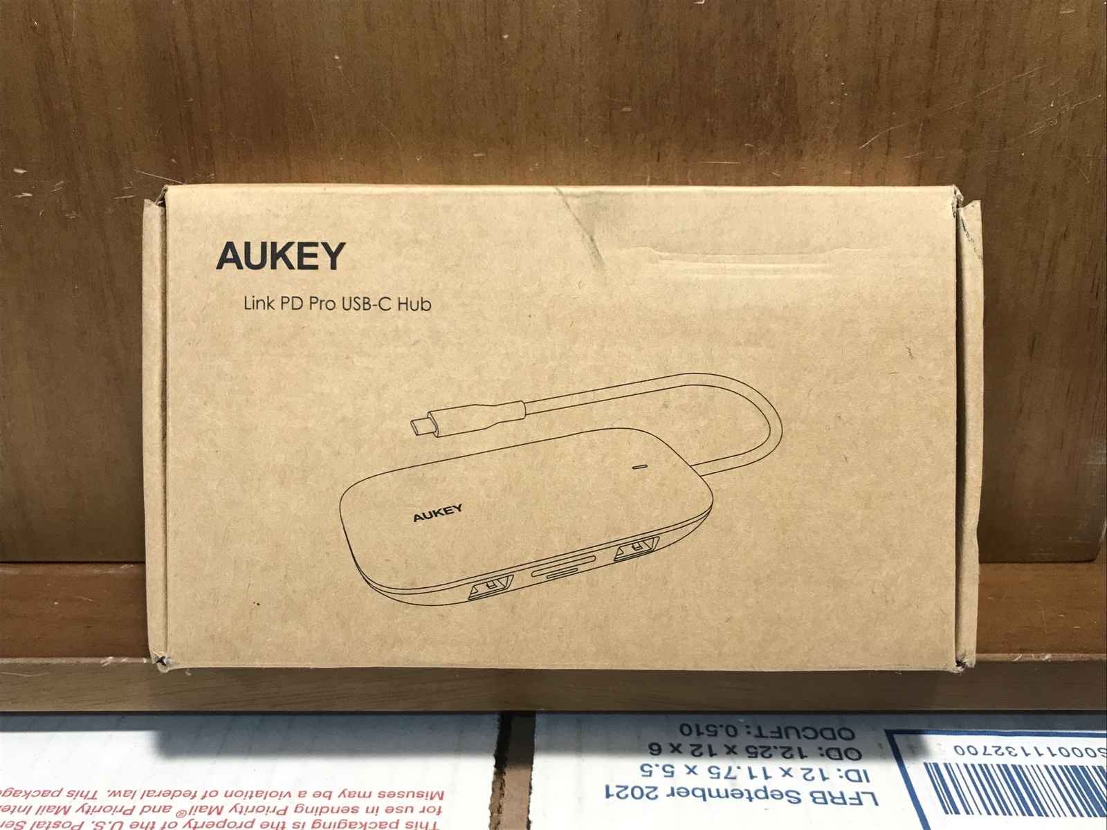 Aukey Link PD Pro USB-C Hub Sealed Pixel Laptop Phone #86