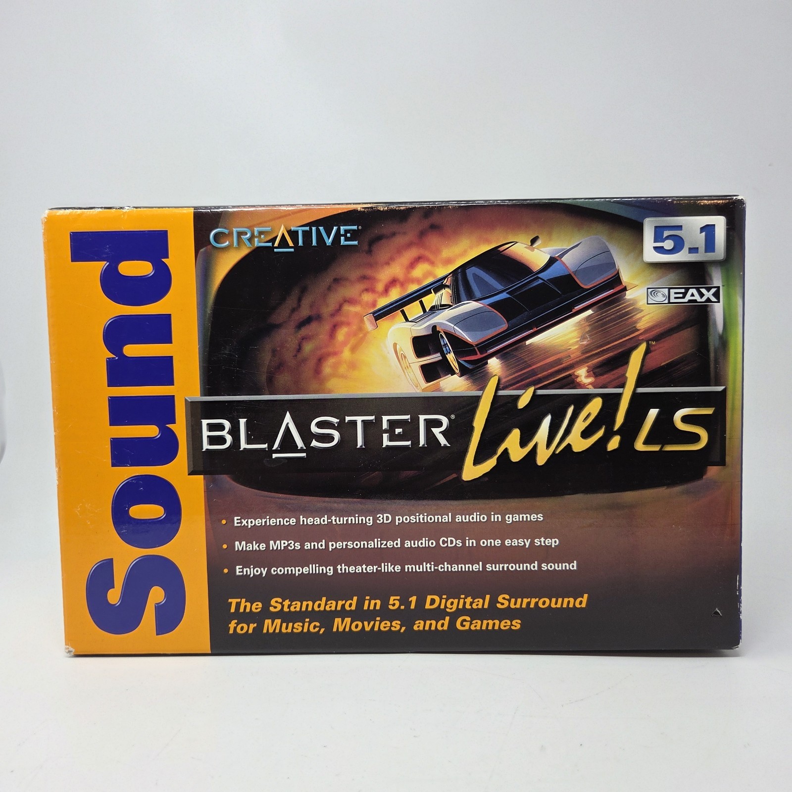 Creative Labs Sound Blaster Live LS 5.1 SB0220 PCI Sound Audio Card In Box