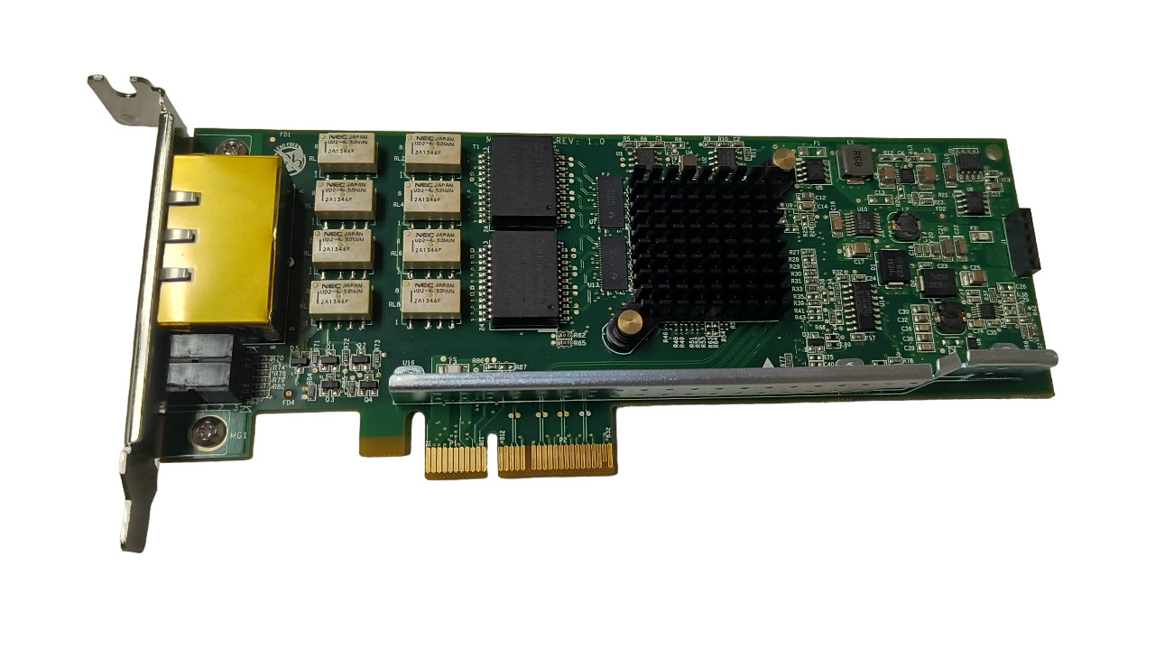 Silicom PE2G2BPI35-SD Dual Port 1GB RJ-45 Network Adapter Card HH Bracket