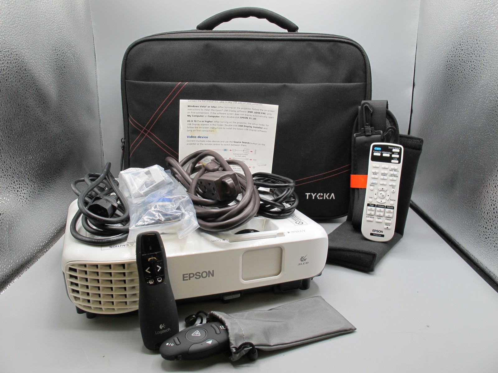 Epson VS250 3LCD Portable Projector 3200 Lumens HDMI HD (FREE SHIPPING)