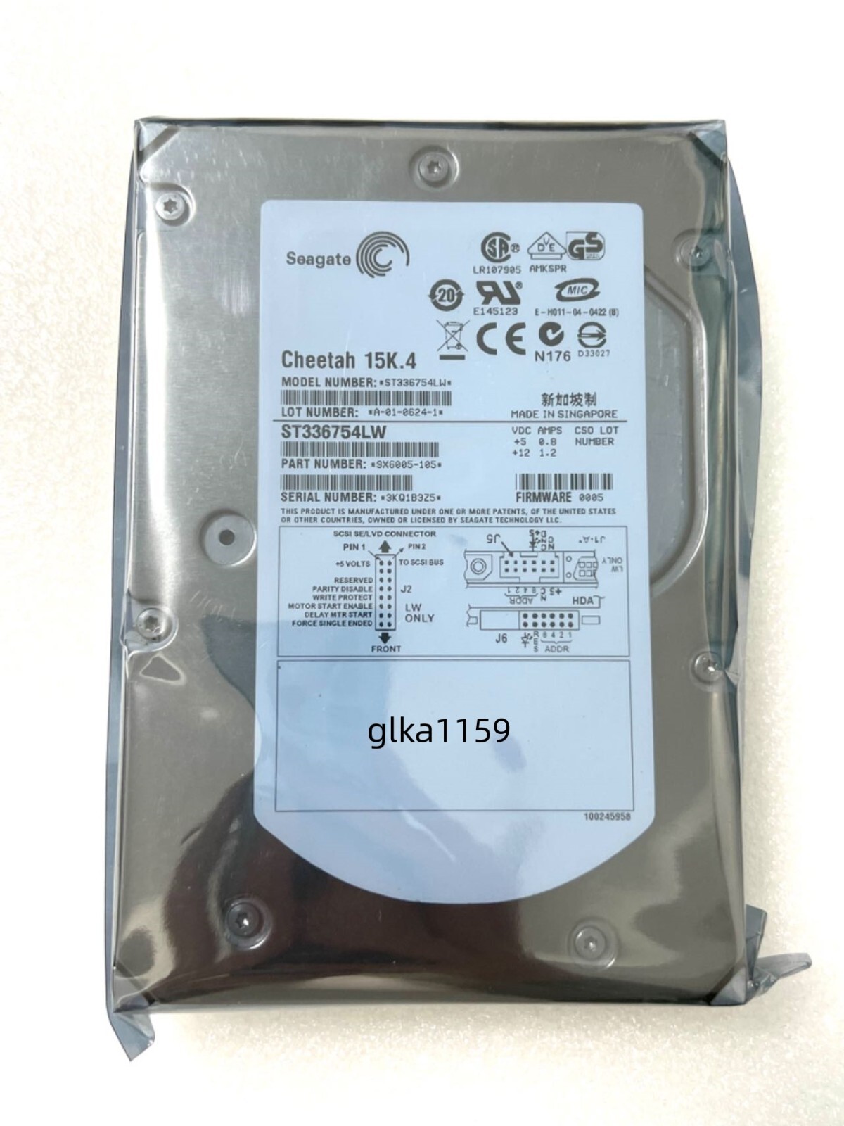 Seagate ST336754LW 36.4GB, 15000RPM, 3.5" Internal Hard Drive