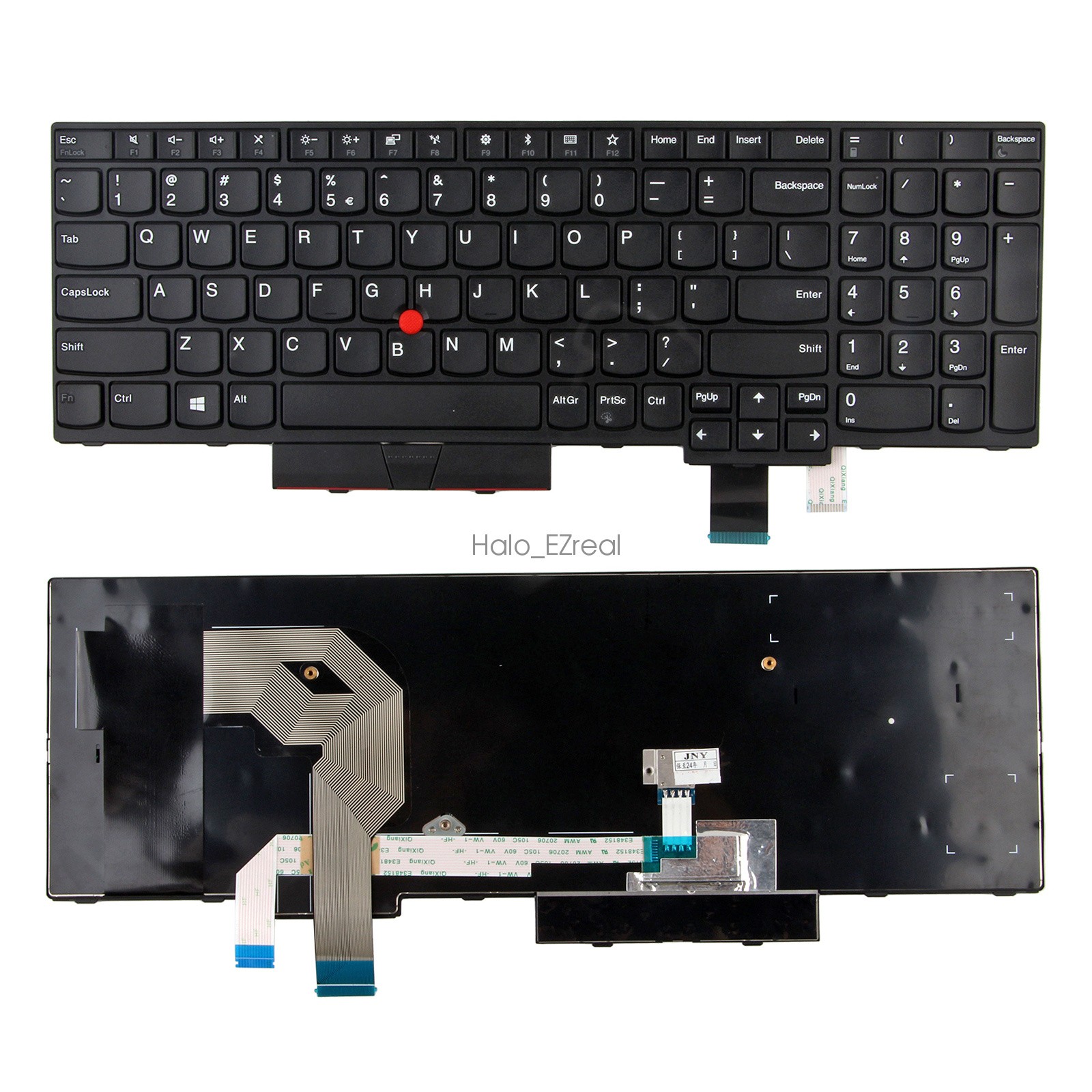 US Keyboard For Lenovo Thinkpad T570 T580 A475 A485 P51S P52S 01HX459 01AX364