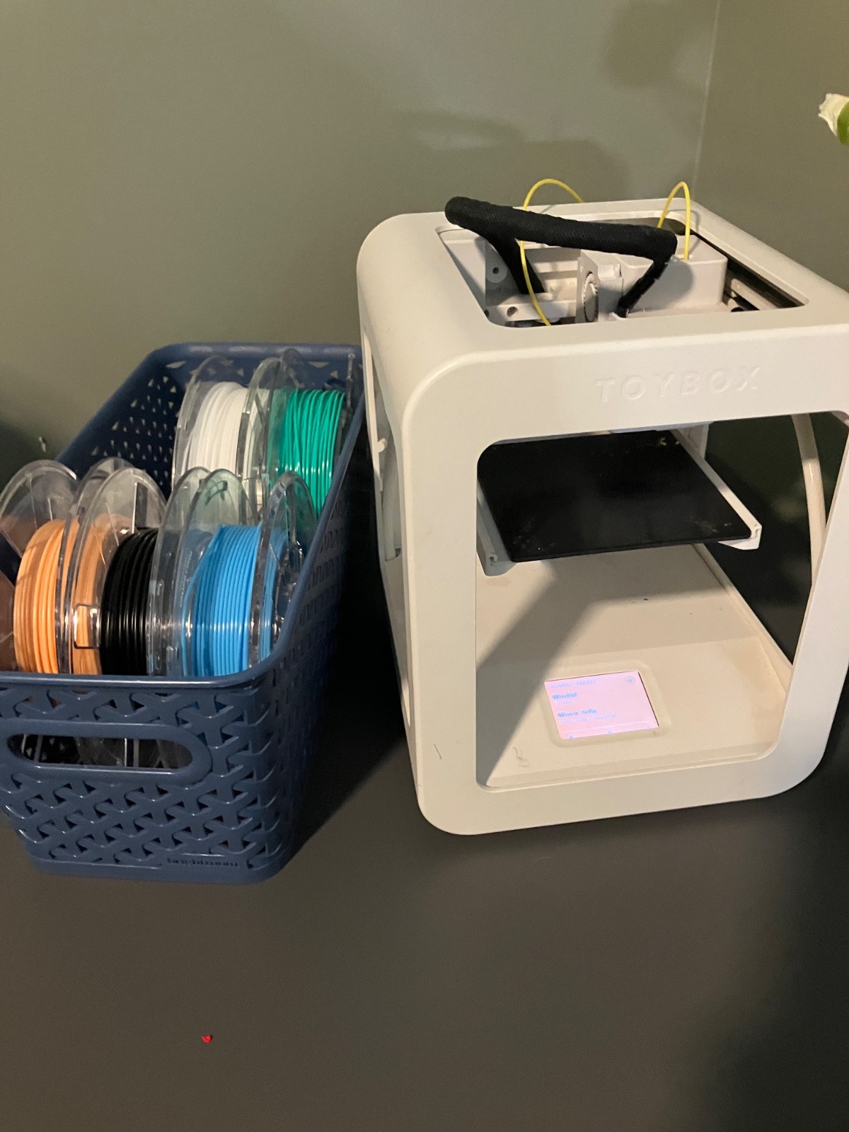ToyBox Alpha Two 3D Kid-Friendly Printer with Six Food Spools