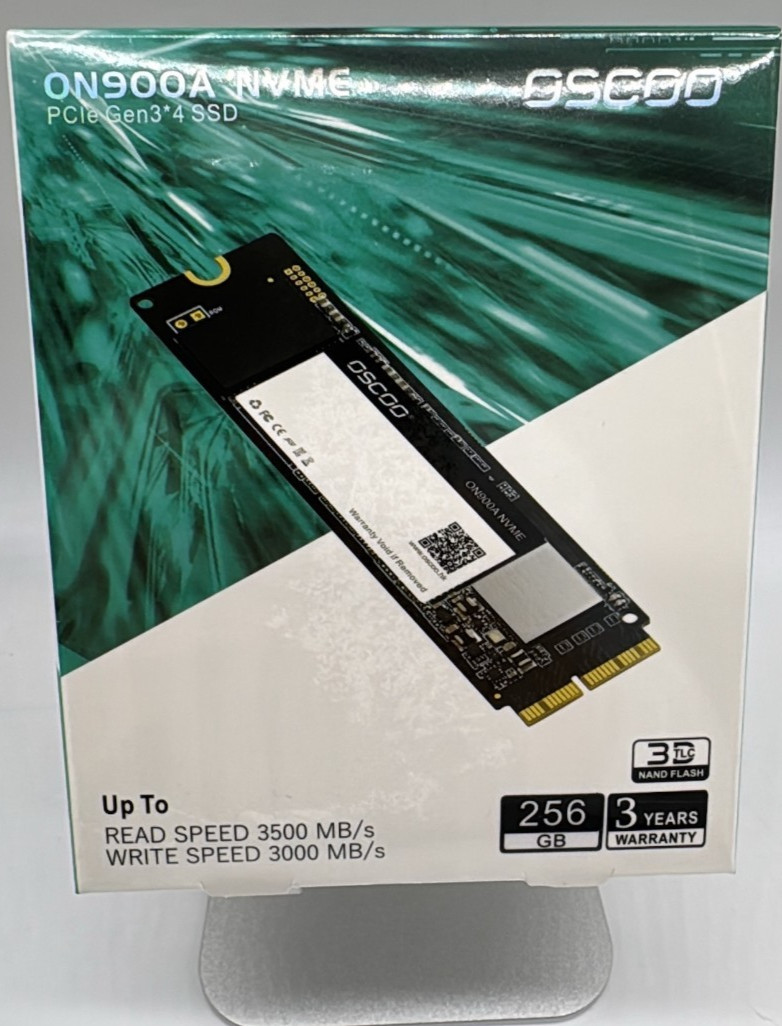 OSCOO ON900A 256GB M.2 PCIe Gen3x4 NVMe SSD for Laptop Desktop