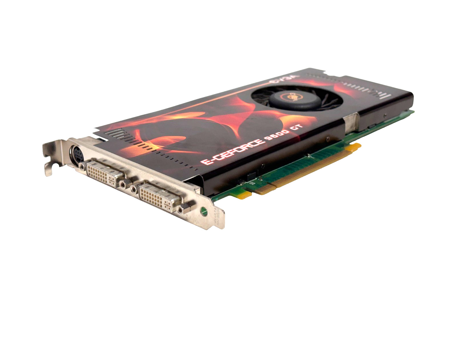 EV3A GeForce 9600GT 512MB Dual DVI Video Graphics Card PCIe **Tested