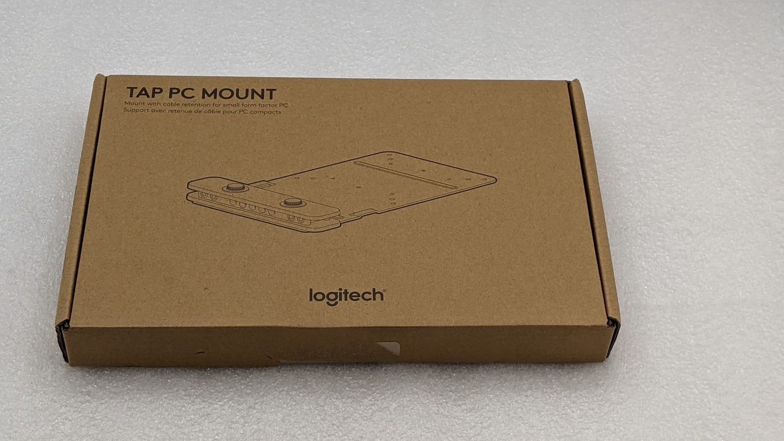NEW Logitech CPU Mount for CPU, Mini PC, Chromebook, Mounting Plate - 939-001825