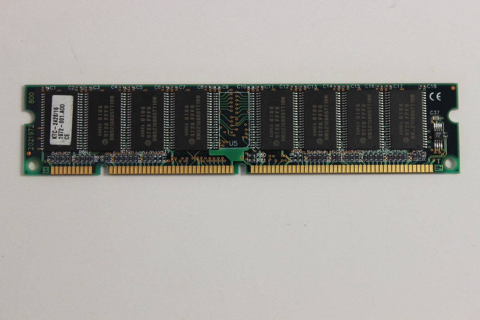 KINGSTON KTC-2428/16 16MB 168 PIN DIMM MEMORY MODULE COMPAQ
